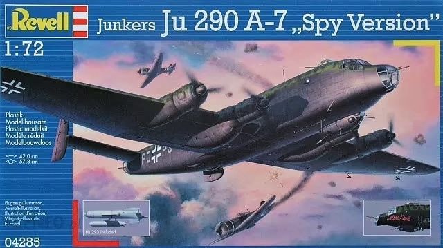 Revell Germany 1/72 Junkers Ju 290 A-7 "Spy Version" 04285