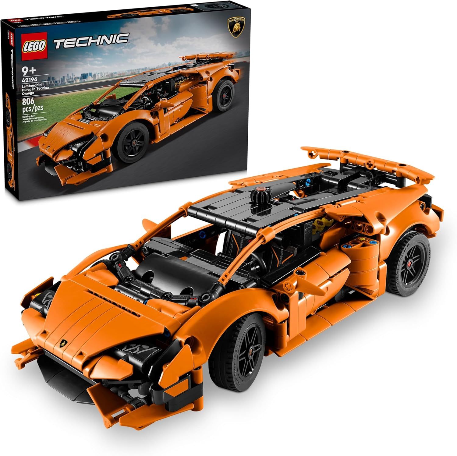 LEGO Technic Lamborghini Huracán Tecnica Orange 42196