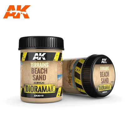 AK Interactive  Terrains Beach Sand - 250ml (Acrylic) 8019