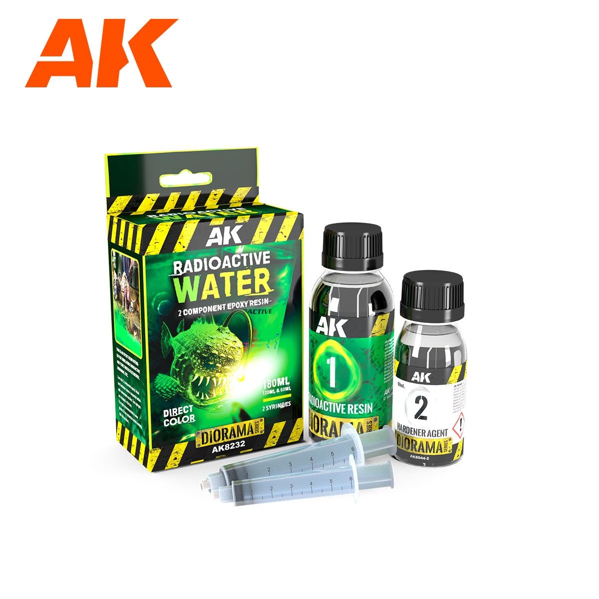 AK Interactive  Resin Radioactive Water Components Epoxy Resin 180ml 8232
