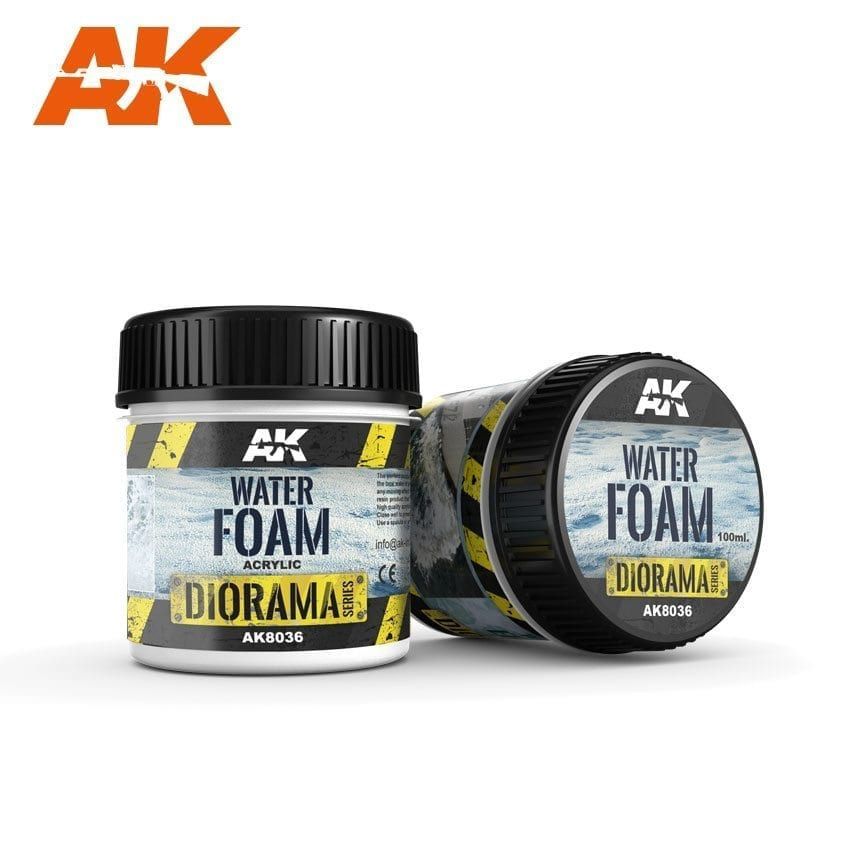 AK Interactive  Water Foam - 100ml (Acrylic) 8036