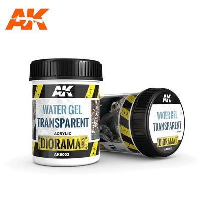 AK Interactive  Water Gel Transparent - 250ml (Acrylic) 8002