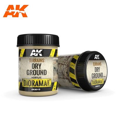 AK Interactive  Terrains Dry Ground - 250ml (Acrylic) 8015