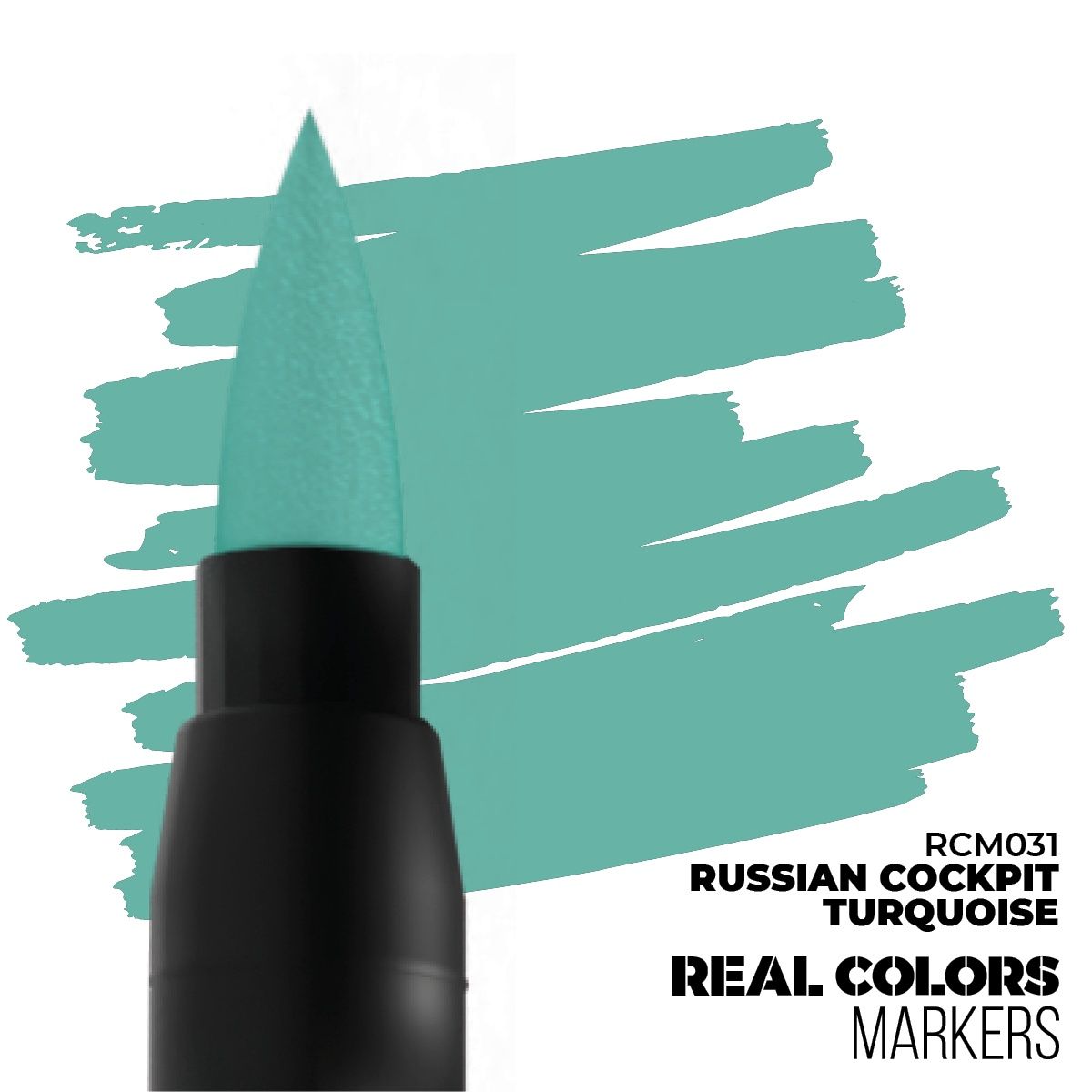 AK Interactive Real Colors Markers Russian Cockpit Torquoise RCM031