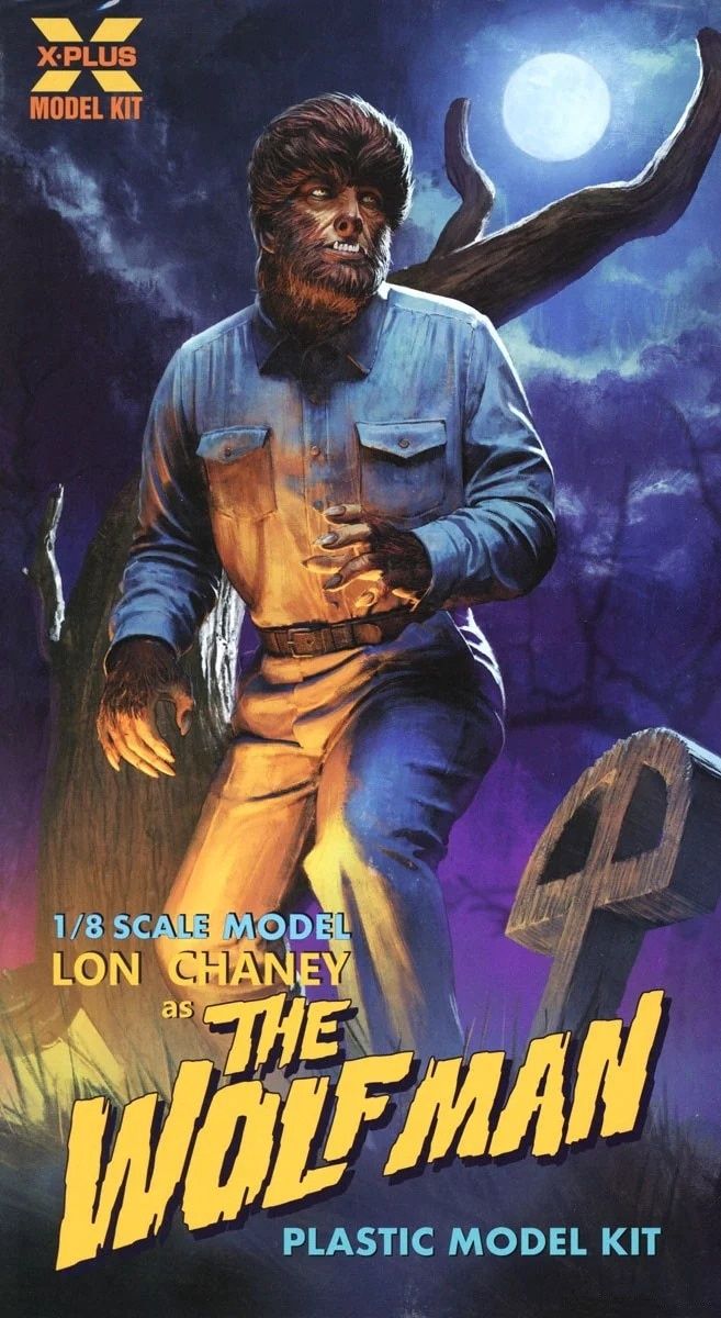 X-Plus Lon Chaney as The Wolf Man 200150TP
