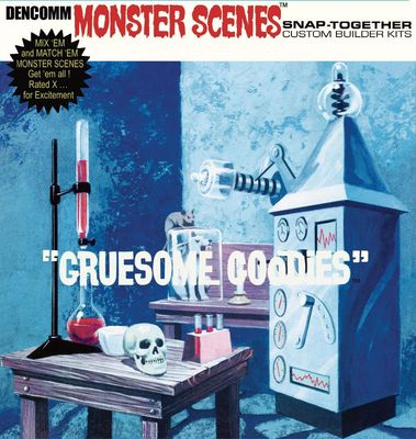 Atlantis 1/13 Dencomm Monster Scenes Gruesome Goodies 634