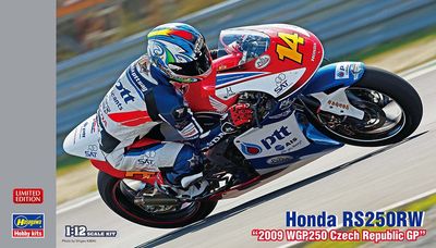 Hasegawa 1/12 Honda RS250RW "2009 WGP250 Czech Republic GP" 21757