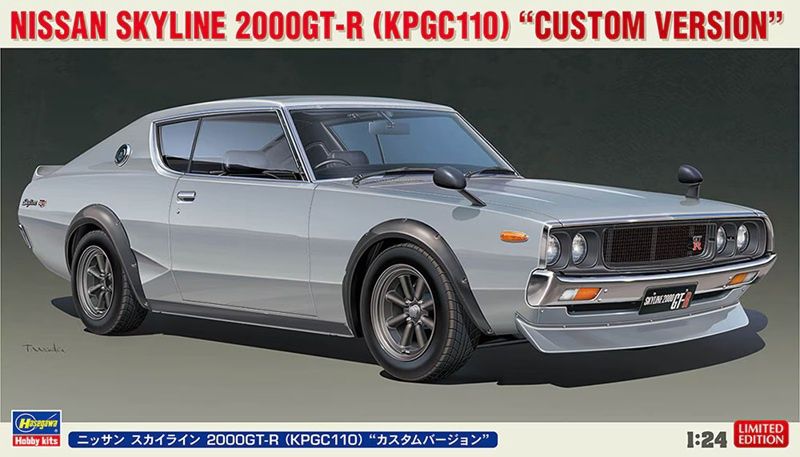 Hasegawa 1/24 Nissan Skyline 2000GT-R (KPGC110) "Custom Version" 20669