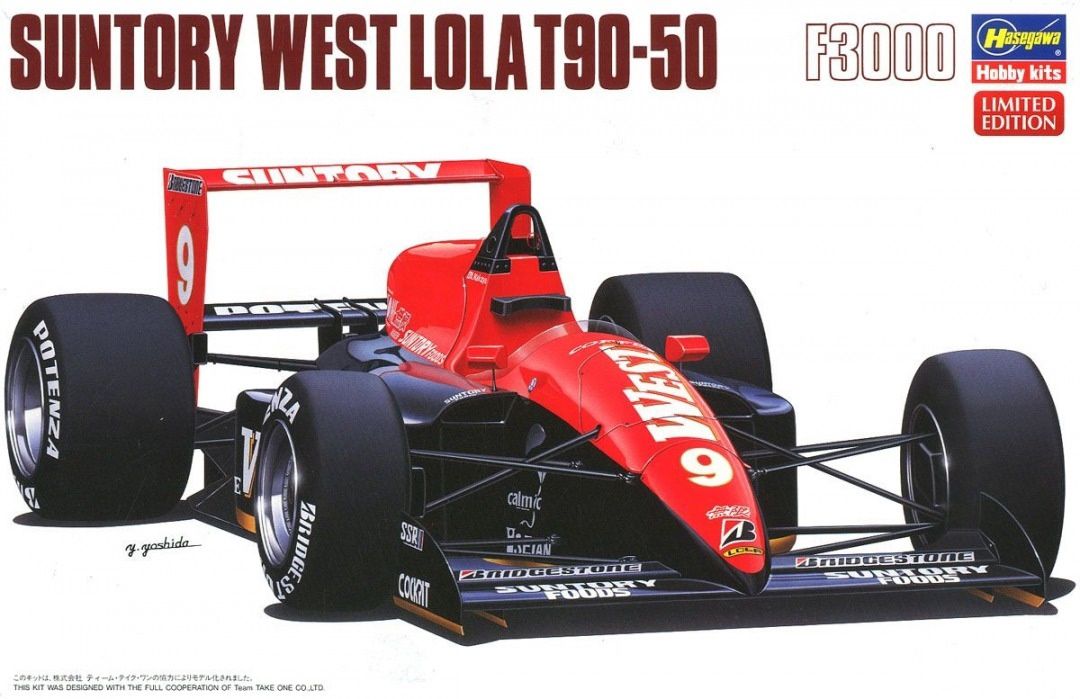 Hasegawa 1/24 Suntory West Lola T90-50 1990 F3000 20403