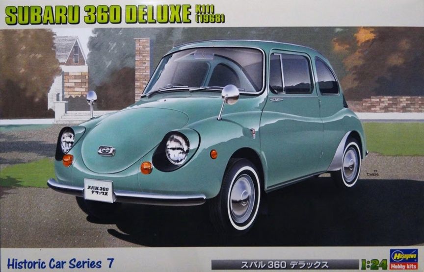 Hasegawa 1/24 Subaru 360 Deluxe K111 (1968) 21207