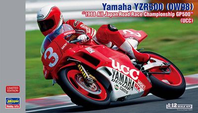 Hasegawa 1/12 Yamaha YZR500 (0W98) "1988 All Japan Road Race Championship GP500" (UCC) 21734