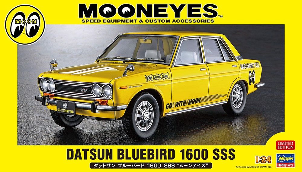 Hasegawa 1/24 Datsun Bluebird 1600 SSS Mooneyes 20616