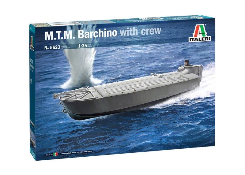 Italeri 1/35 M.T.M. Barchino with Crew 5623
