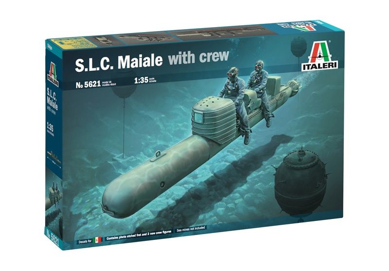 Italeri 1/35 S.L.C. Maiale with Crew 5621