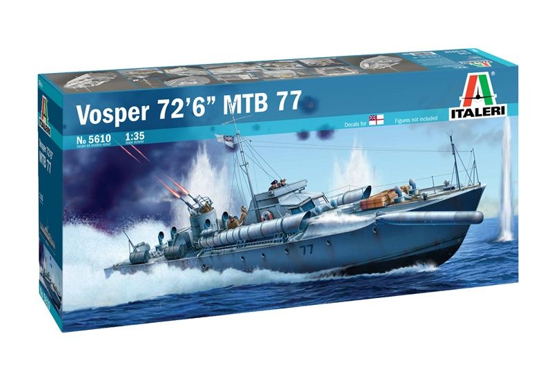 Italeri 1/35 Vosper 72' 6'' MTB 77 5610