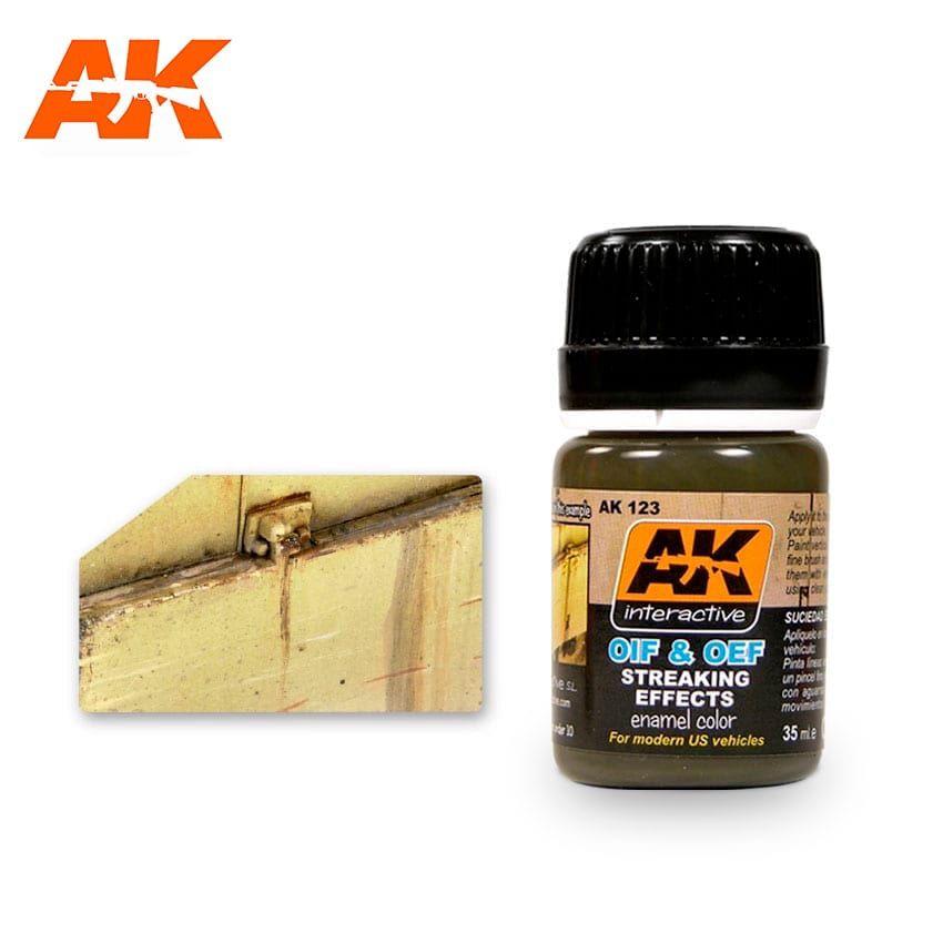 AK Interactive Streaking Effects For Oif &amp; Oef - Us Vehicles 123