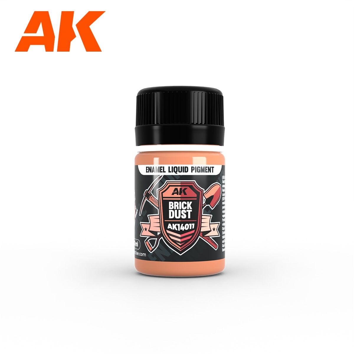 AK Interactive Enamel Liquid Pigment Brick Dust 35ml 14011