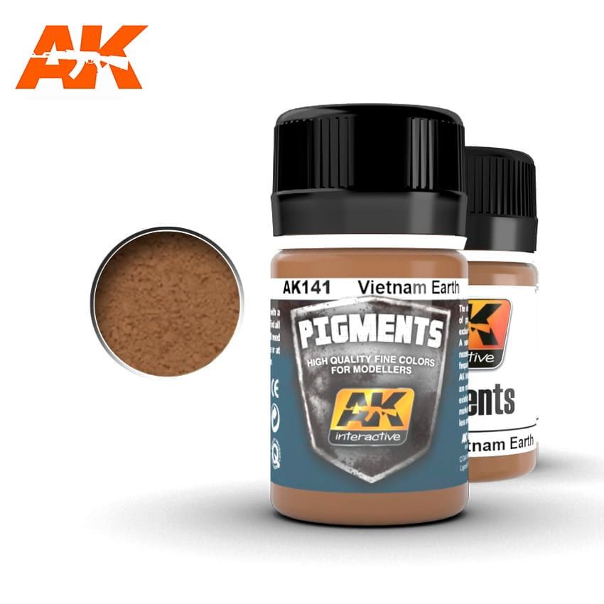AK Interactive Vietnam Earth Pigment 141