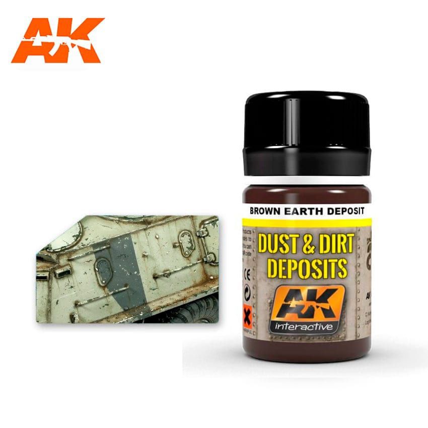 AK Interactive Brown Earth Deposit 4063