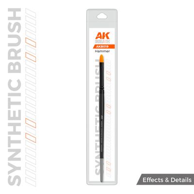 AK Interactive Synthetic Brush - Hammer B019