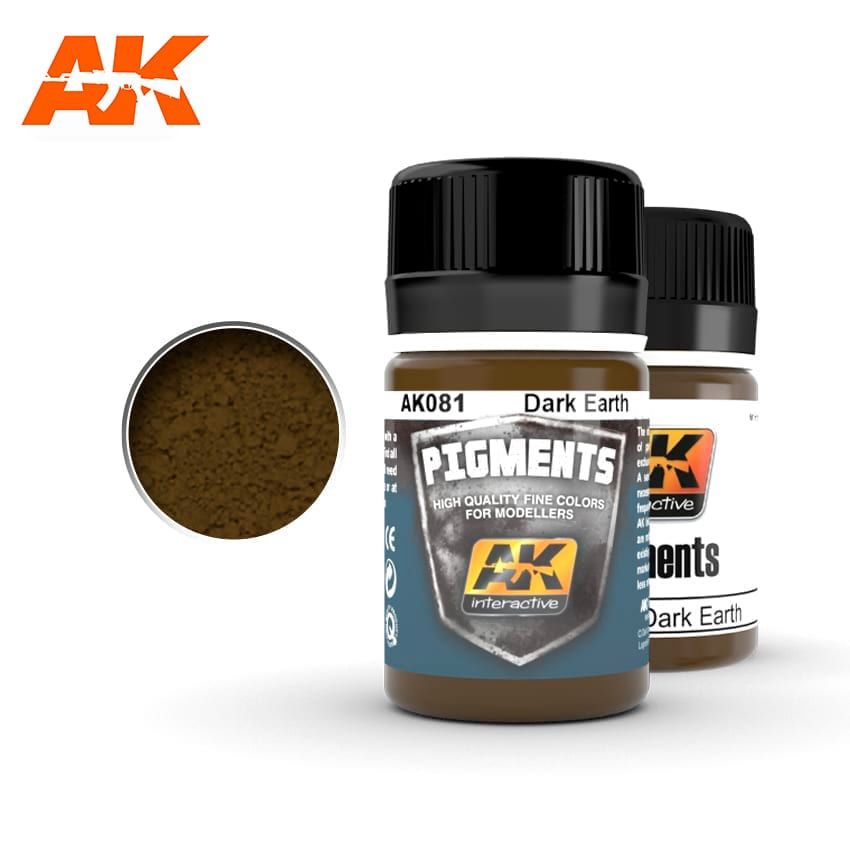 AK Interactive Dark Earth Pigment 081