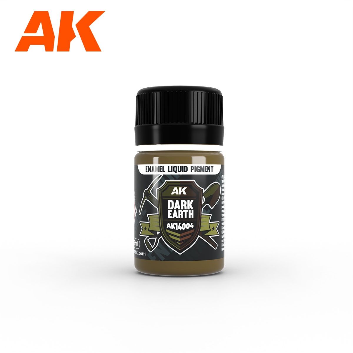 AK Interactive Enamel Liquid Pigment Dark Eartht 35ml 14004