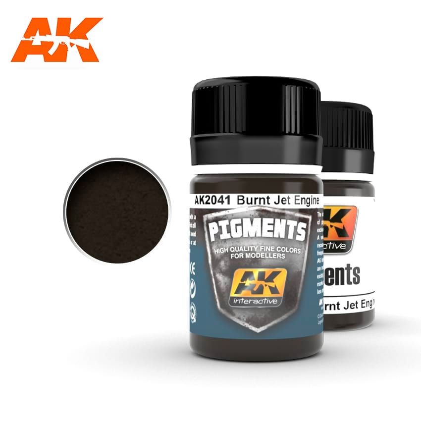 AK Interactive Burnt Jet Engine Pigment 2041