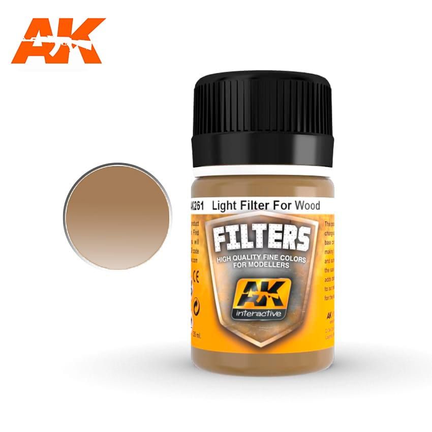 AK Interactive Light Filter For Wood 261