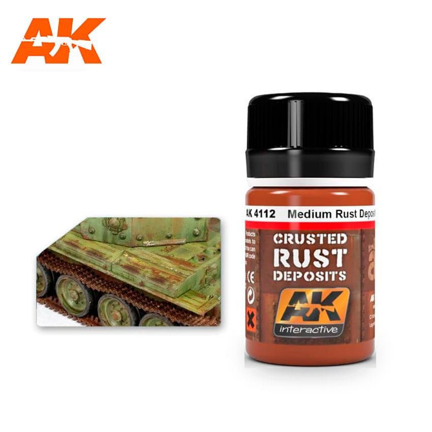 AK Interactive Medium Rust Deposit 4112