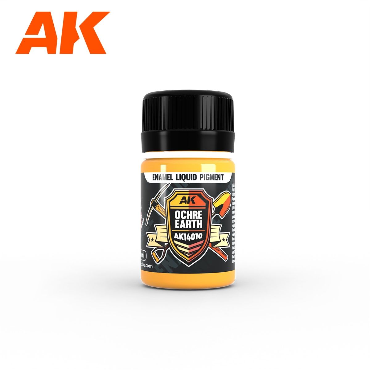 AK Interactive Enamel Liquid Pigment Ochre Earth 35ml 14010