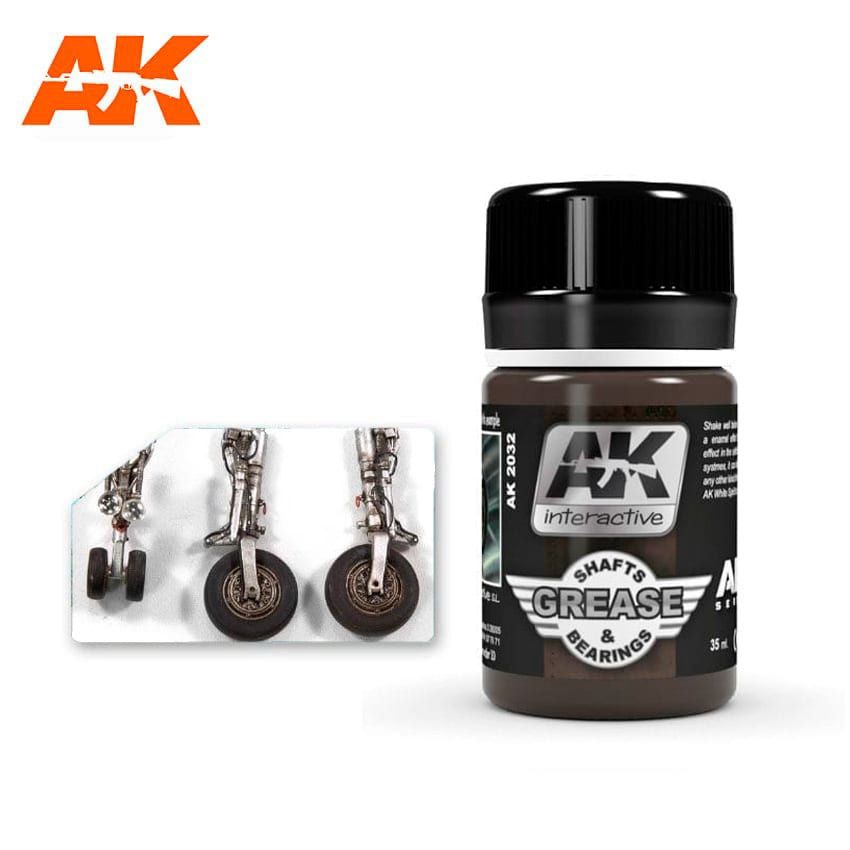 AK Interactive Grease Shafts &amp; Bearings 2032
