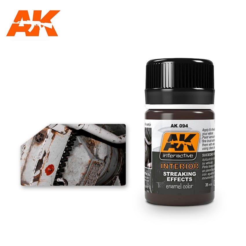 AK Interactive Interior Streaking Grime 094