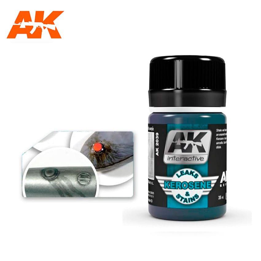 AK Interactive Kerosene Leaks &amp; Stains 2039