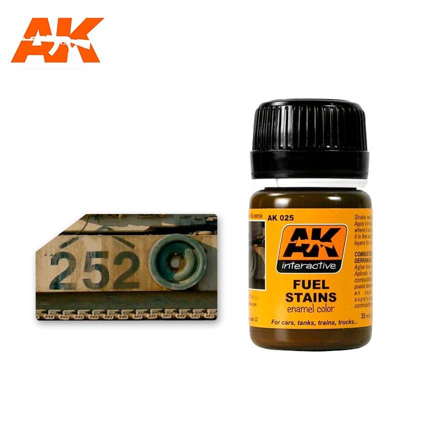 AK Interactive Fuel Stains 025