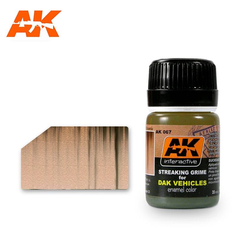 AK Interactive Streaking Grime For Afrika Korps Vehicles 067