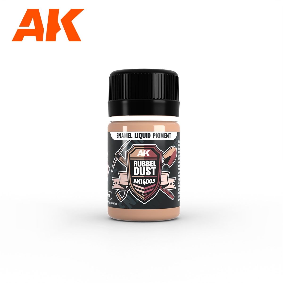 AK Interactive Enamel Liquid Pigment Rubbel Dust 35ml 14005