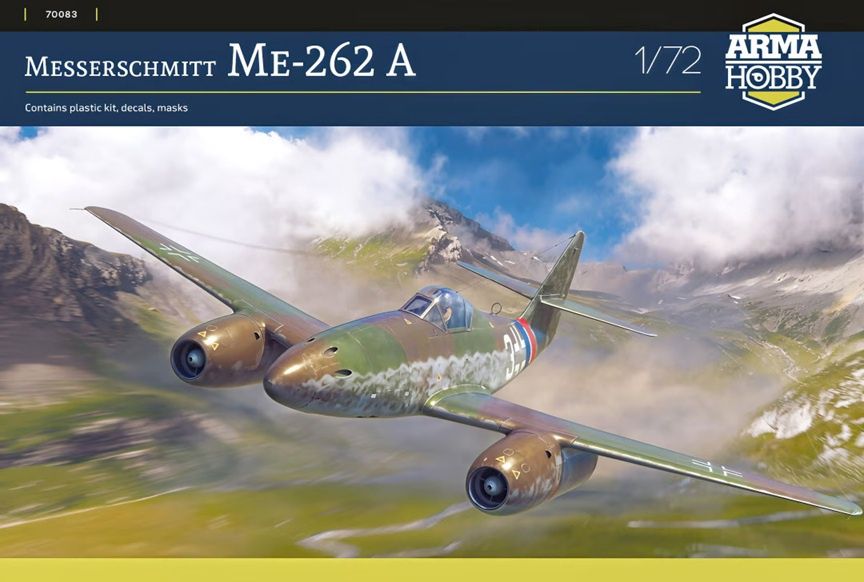 Arma Hobby 1/72 Messerschmitt Me 262 A-1a 70083
