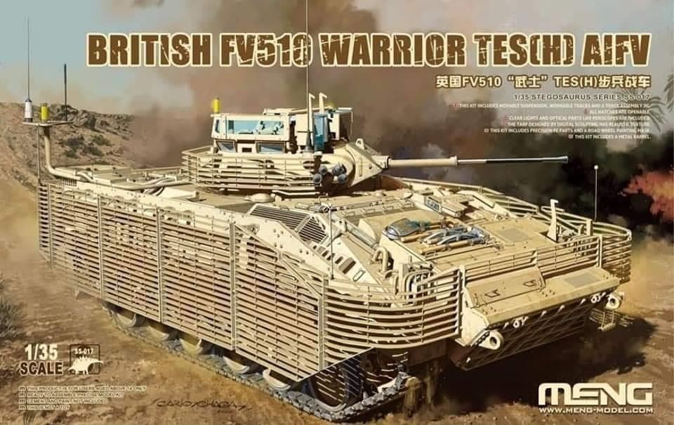 Meng 1/35 British FV510 Warrior TES(H) AIFV SS-017