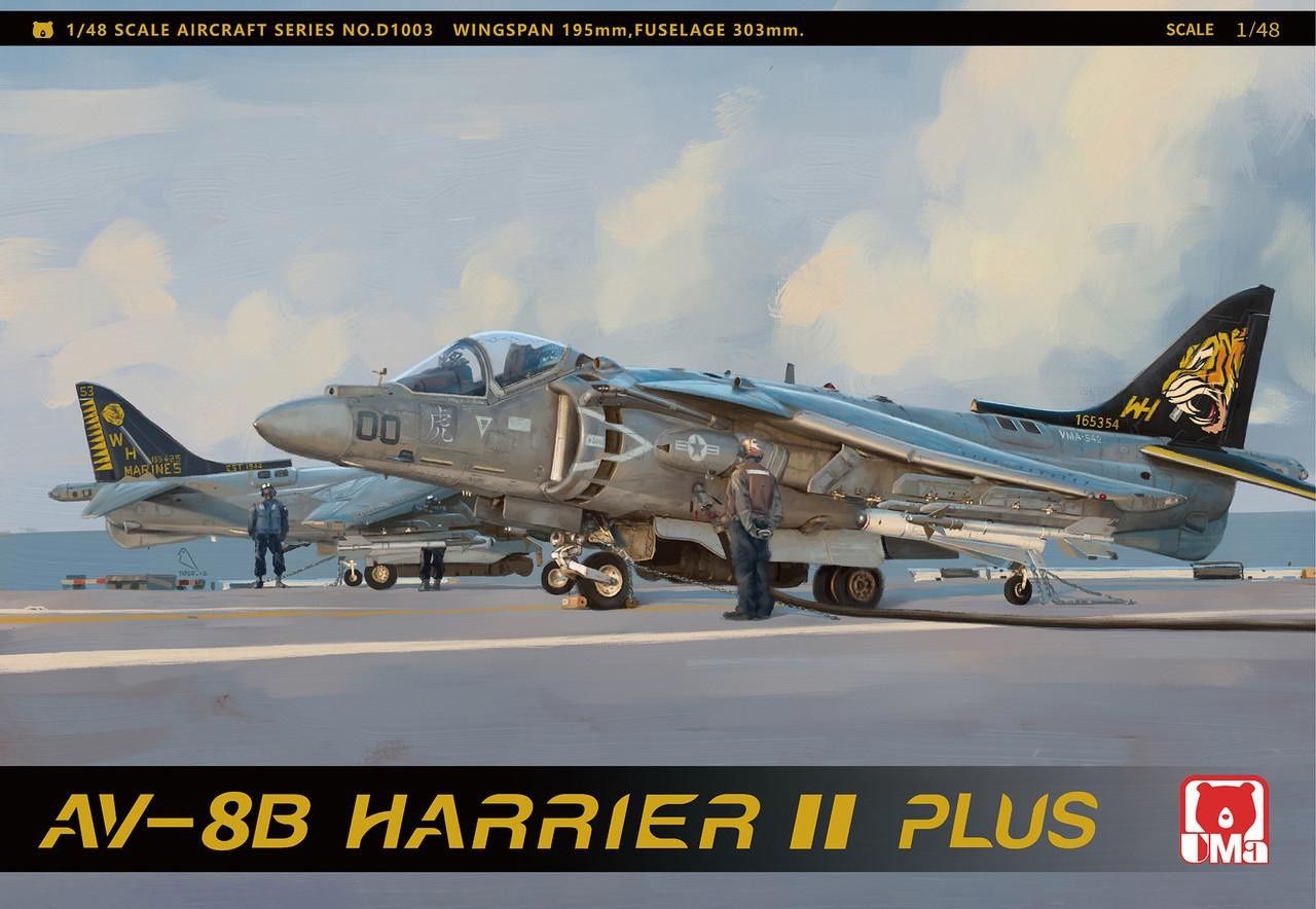 UMa 1/48 AV-8B Harrier II Plus D1003
