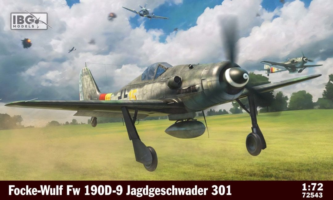 IBG 1/72 Focke-Wulf Fw 190D-9 Jagdgeschwader 301 72543