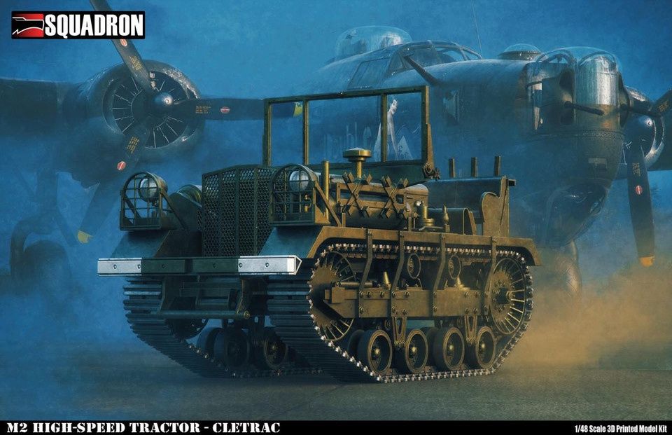 Squadron Models 1/48 M2 Cletrac High Speed Tractor 48001