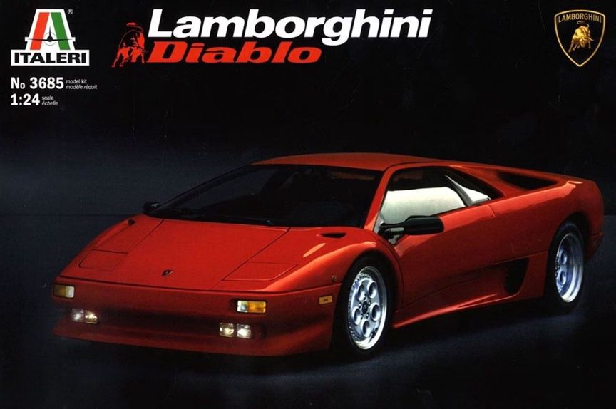 Italeri 1/24 Lamborghini Diablo 3685