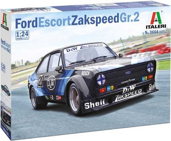 Italeri 1/24 Ford Escort Zakspeed Gr. 2 3664