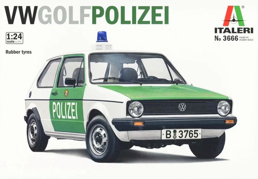 Italeri 1/24 VW Golf Polizei 3666