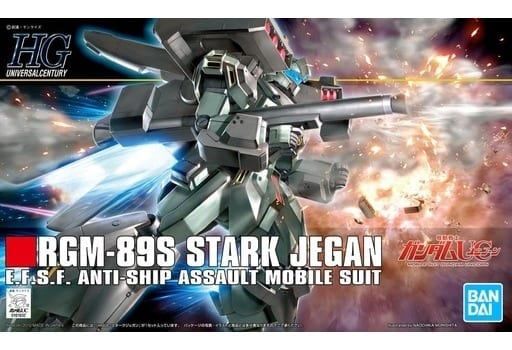 Bandai 1/144 HGUC #104 RGM-89S Stark Jegan E.F.S.F. Anti-Ship Assault Mobile Suit 5059161