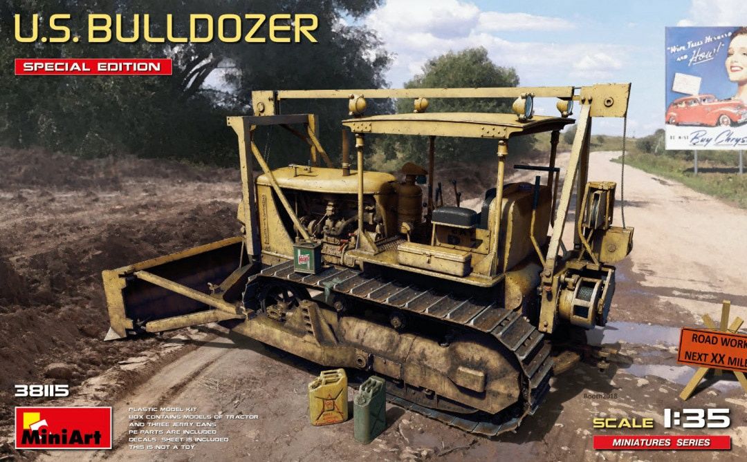 MiniArt 1/35 U.S. Bulldozer Special Edition 38115