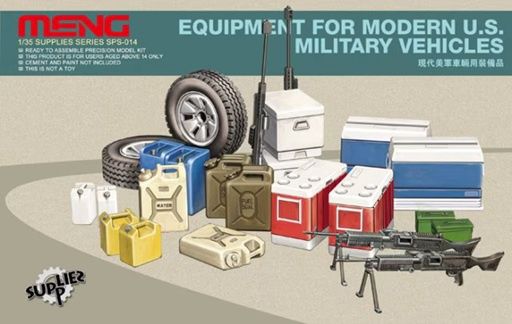 Meng 1/35 Equipment for Modern U.S. Military Vehicles SPS-014