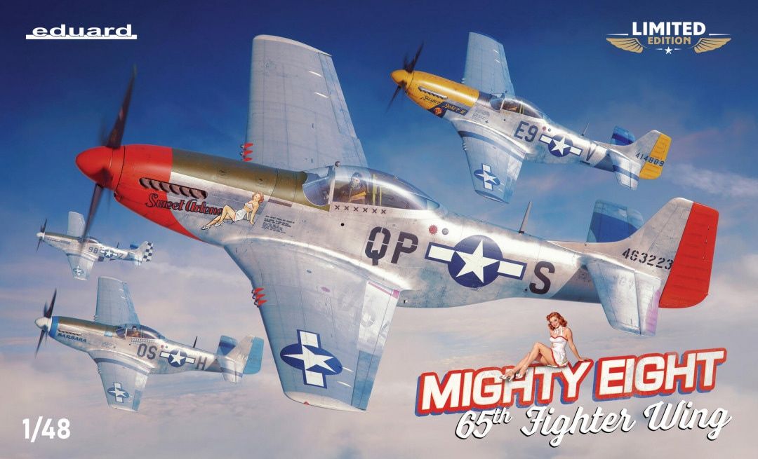 Eduard 1/48 P-51D Mustang 'Mighty Eighth 65th Fighter Wing' [Limited Edition] 11196