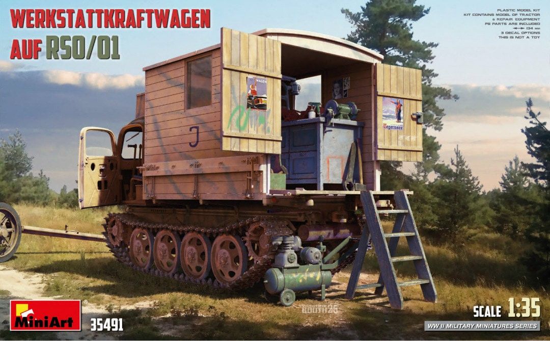 MiniArt 1/35 Werkstattkraftwagen auf RSO/01 35491