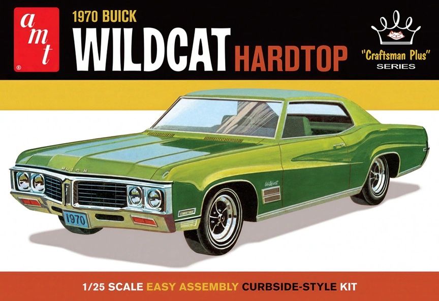 AMT 1/25 1970 Buick Wildcat Hardtop Craftsman Plus Series 1379